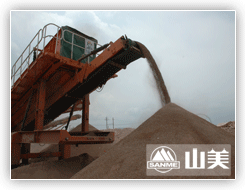 云南時(shí)產(chǎn)150噸輪胎移動(dòng)式建筑垃圾處理生產(chǎn)線