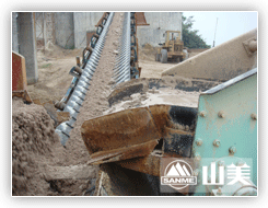 四川河卵石細(xì)沙回收洗砂生產(chǎn)線(xiàn)